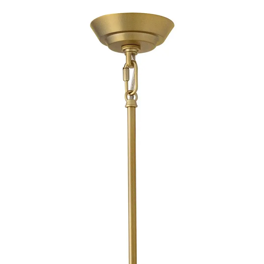 Veleta Medium Pendant in Lacquered Brass - Image 8