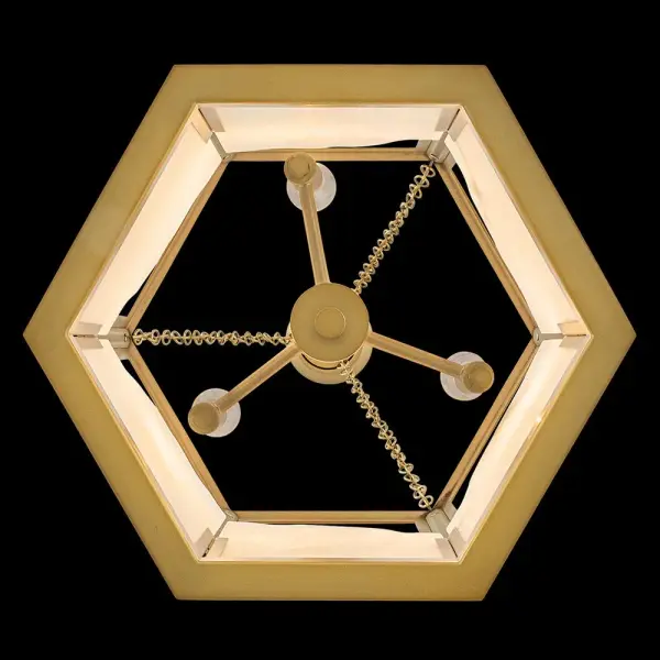 Veleta Medium Pendant in Lacquered Brass - Image 9