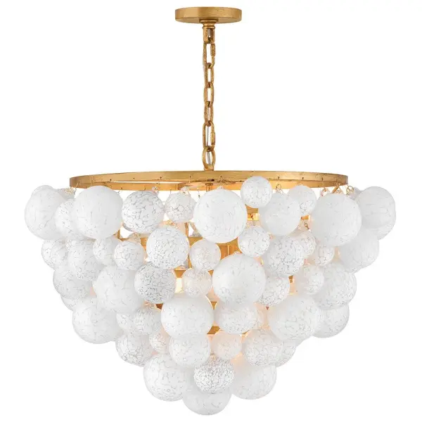 Marabel Medium Chandelier with Hand-Blown Glass Spheres - Image 1