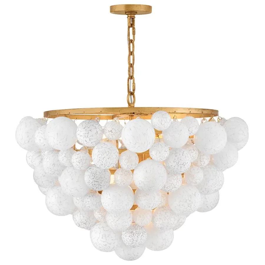Marabel Medium Chandelier with Hand-Blown Glass Spheres - Image 1