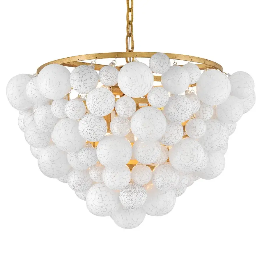 Marabel Medium Chandelier with Hand-Blown Glass Spheres - Image 3