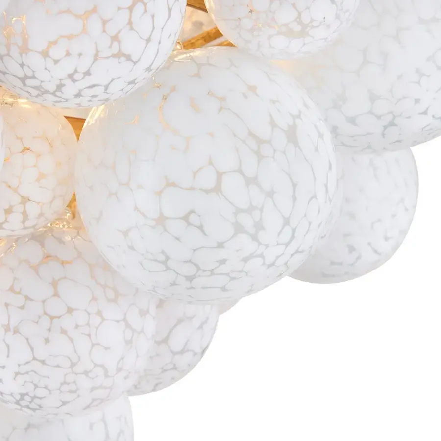 Marabel Medium Chandelier with Hand-Blown Glass Spheres - Image 4