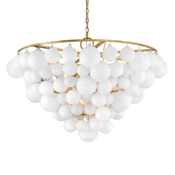 Marabel Large Chandelier with Hand-Blown Glass Spheres - Image 3