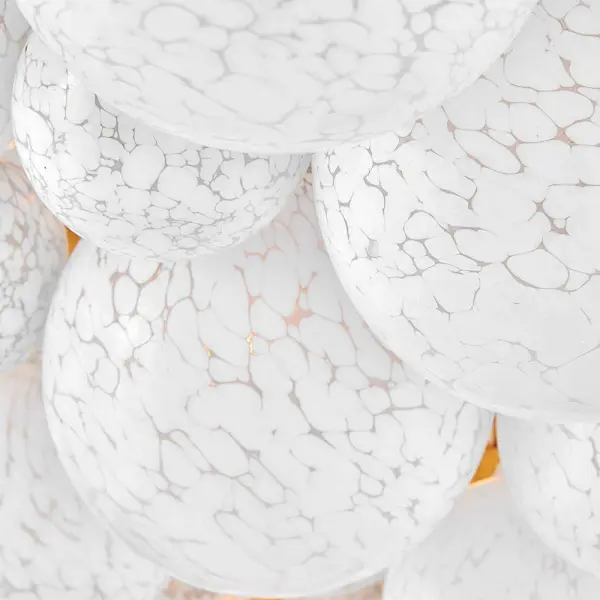 Marabel Large Chandelier with Hand-Blown Glass Spheres - Image 4