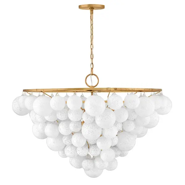 Marabel Large Chandelier with Hand-Blown Glass Spheres - Image 7