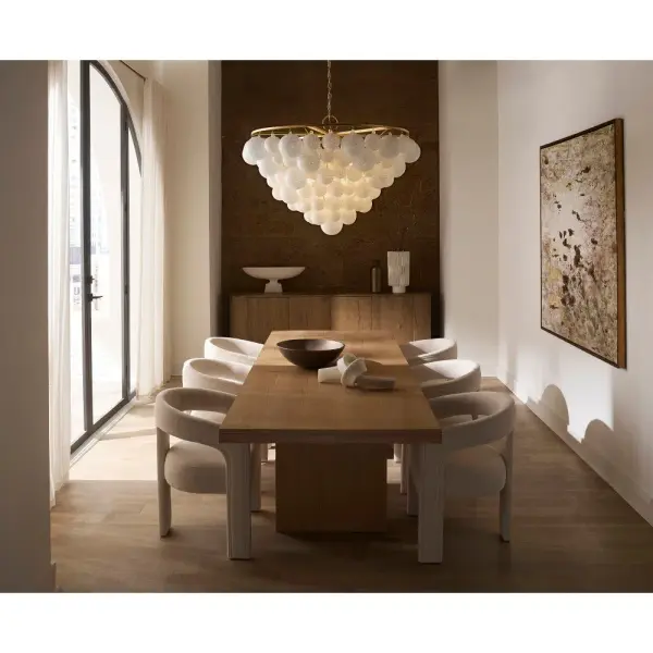 Marabel Large Chandelier with Hand-Blown Glass Spheres - Image 9
