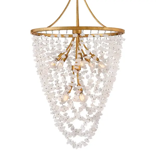 Myra Medium Rock Crystal Chandelier - Image 4