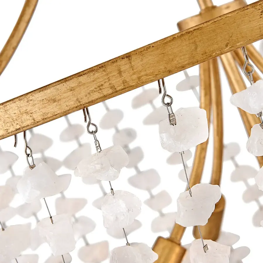 Myra Medium Rock Crystal Chandelier - Image 7