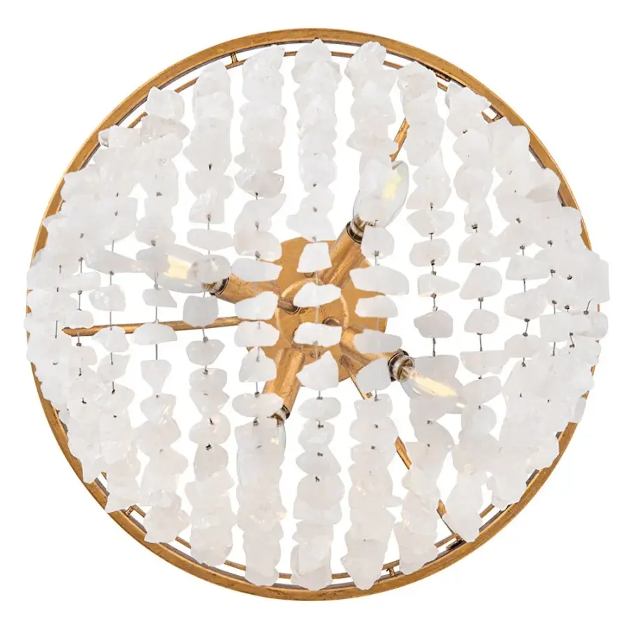 Myra Medium Rock Crystal Chandelier - Image 8