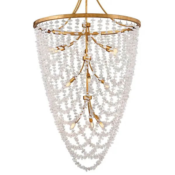 Myra Rock Crystal Chandelier - Image 4