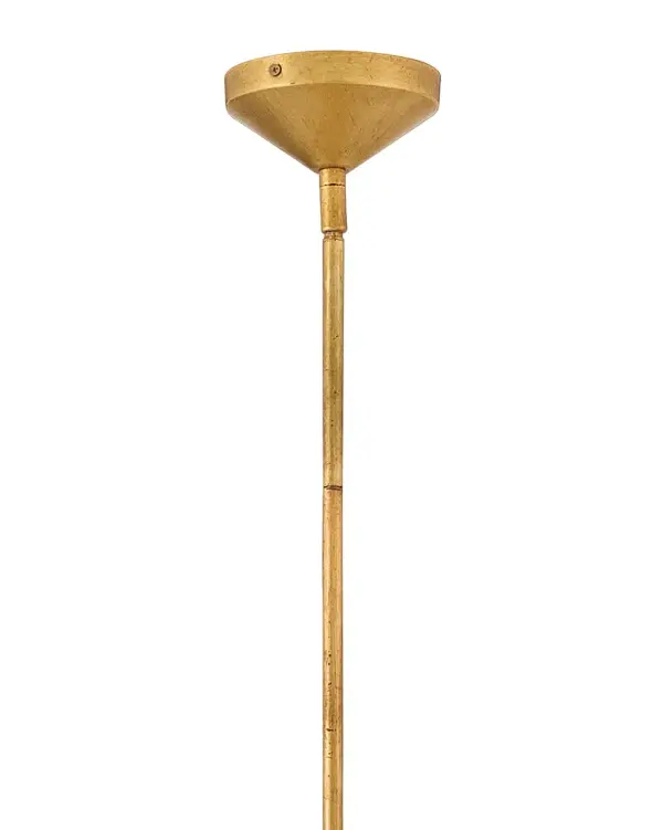 Azalea Large Pendant in Distressed Brass - Image 4