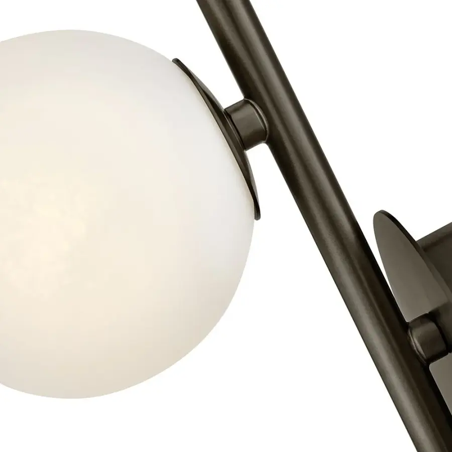 Selene Large Three Light Sconce in Black Oxide - Image 5