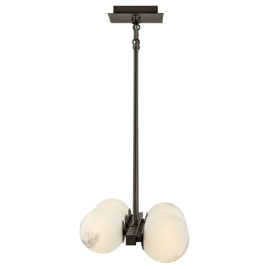 Selene Large Ten Light Linear Chandelier - Image 7