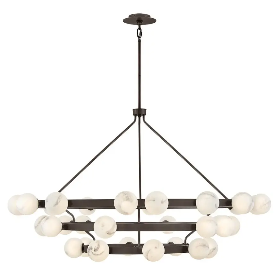 Selene Double XL Multi Tier Chandelier - Image 1