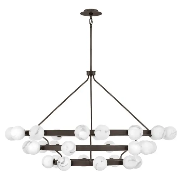Selene Double XL Multi Tier Chandelier - Image 3