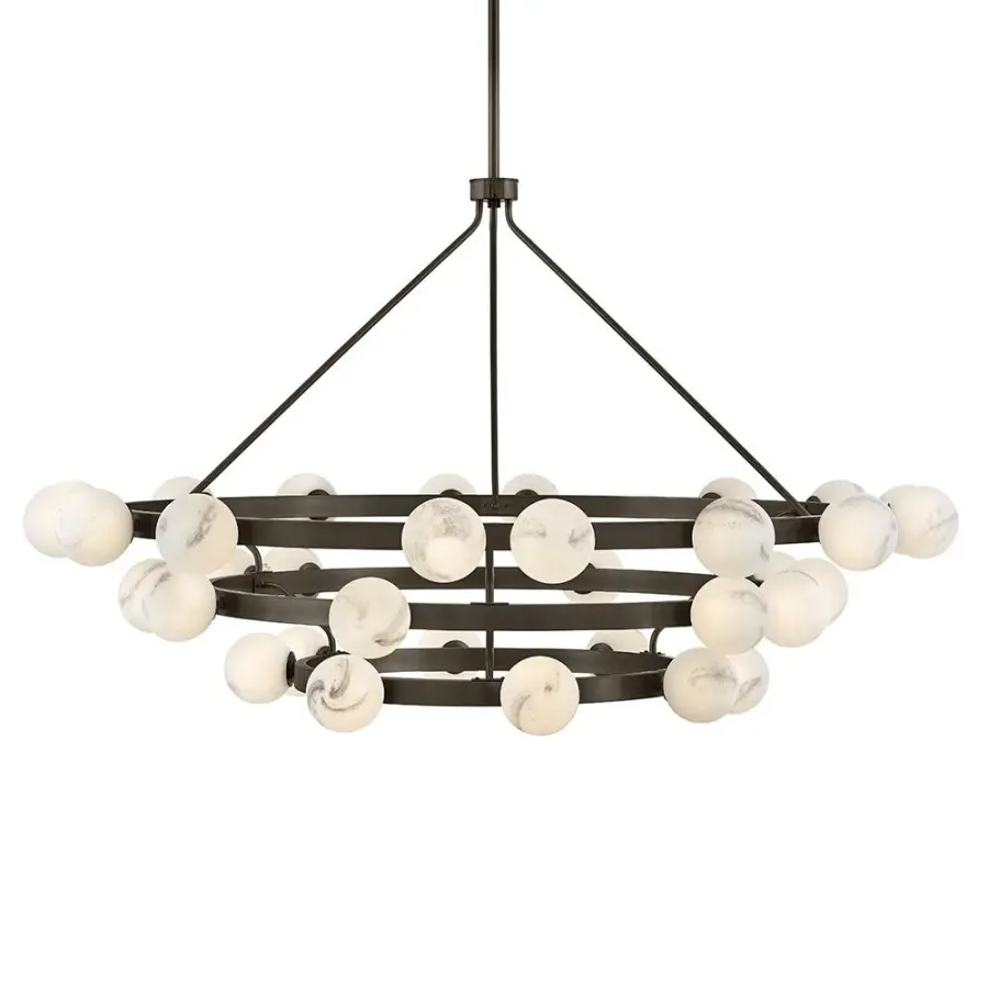 Selene Double XL Multi Tier Chandelier - Image 4