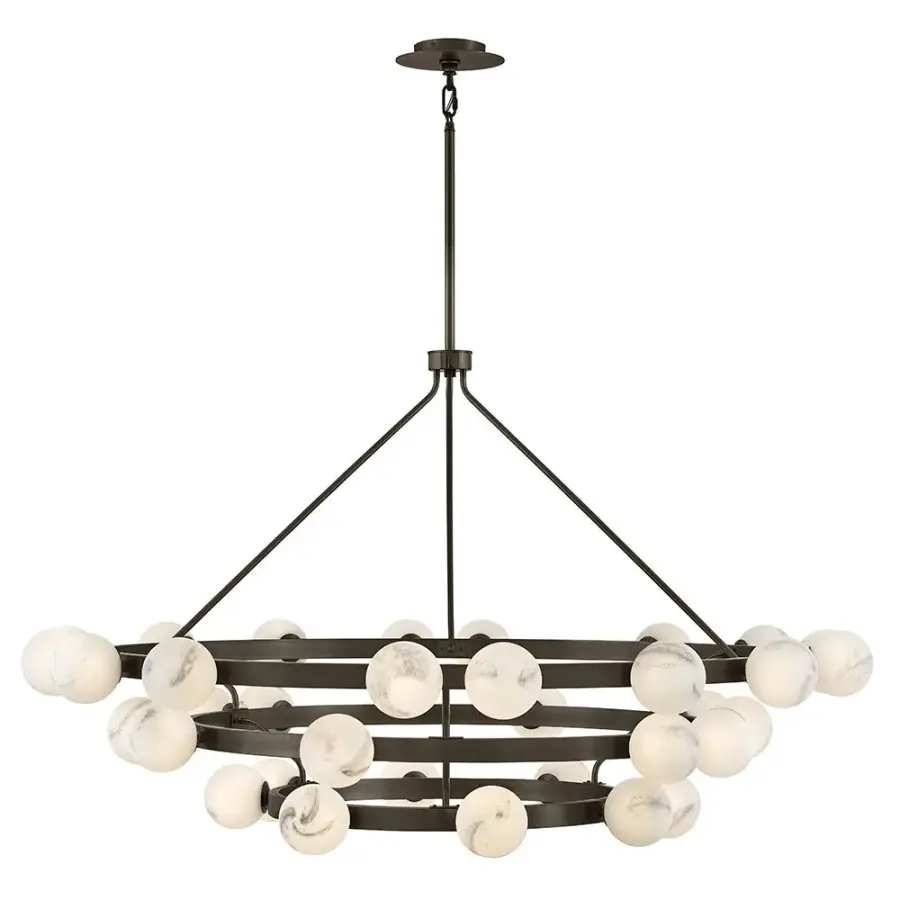 Selene Double XL Multi Tier Chandelier - Image 8