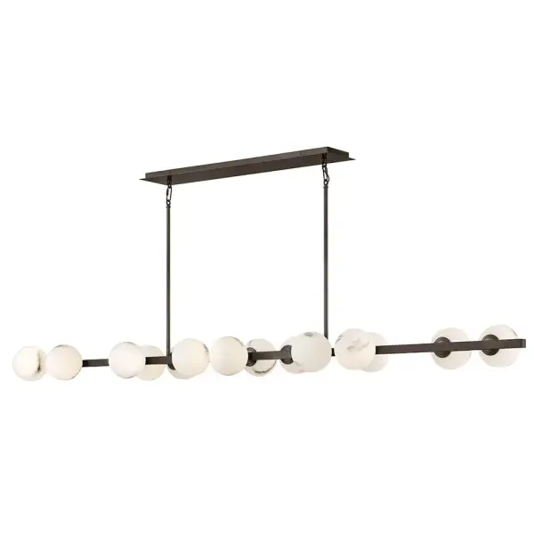 Selene Large Fourteen Light Linear Chandelier - Image 1