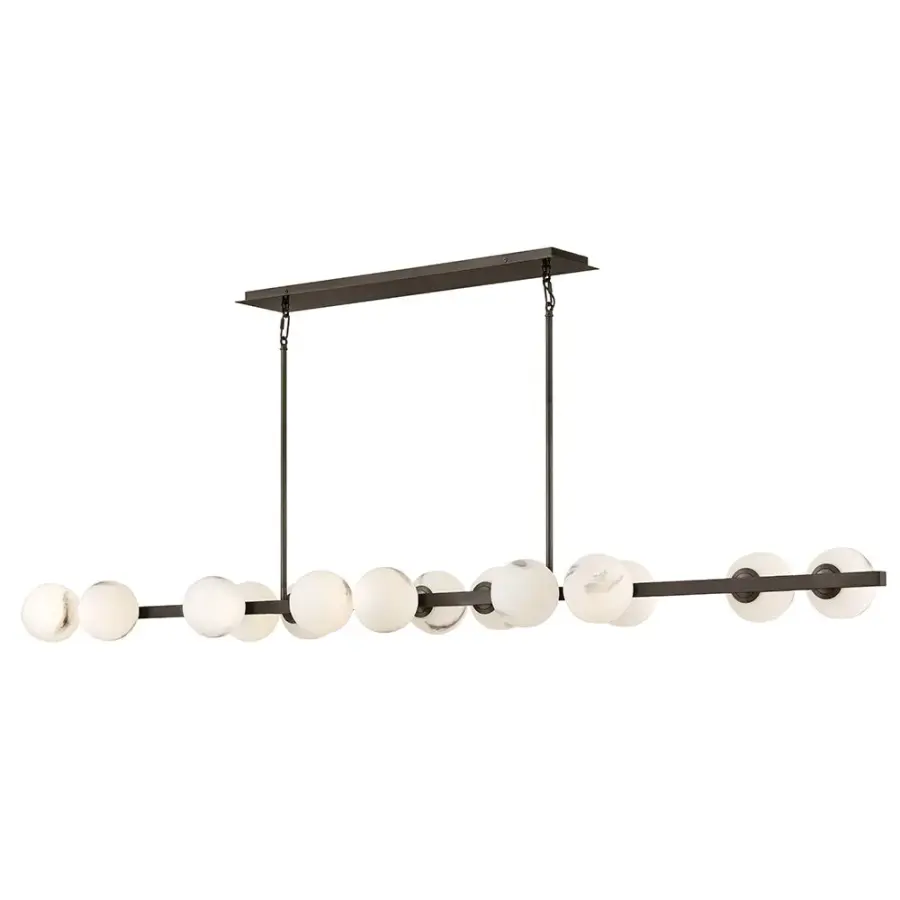 Selene Large Fourteen Light Linear Chandelier - Image 1