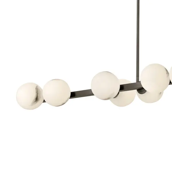 Selene Large Fourteen Light Linear Chandelier - Image 4