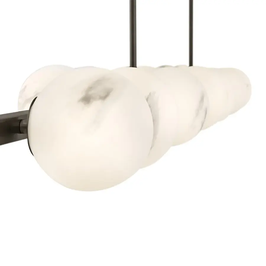 Selene Large Fourteen Light Linear Chandelier - Image 5