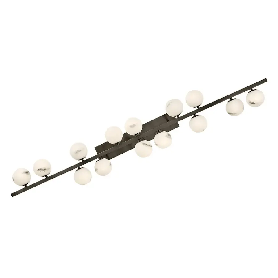 Selene Large Fourteen Light Linear Chandelier - Image 7
