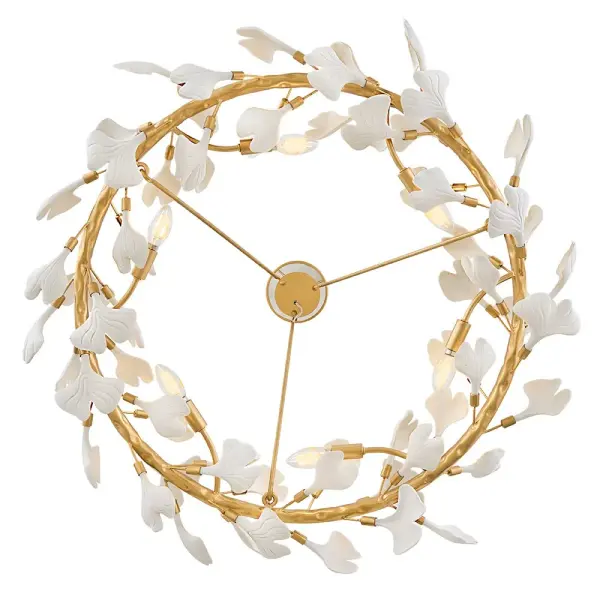 Stunning Botanical Statement Piece with Hand-Forged Artisan Details - Image 8