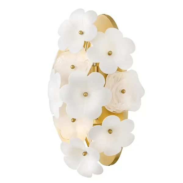 Marianne Medium Two Light Sconce in Deluxe Gold - Image 1