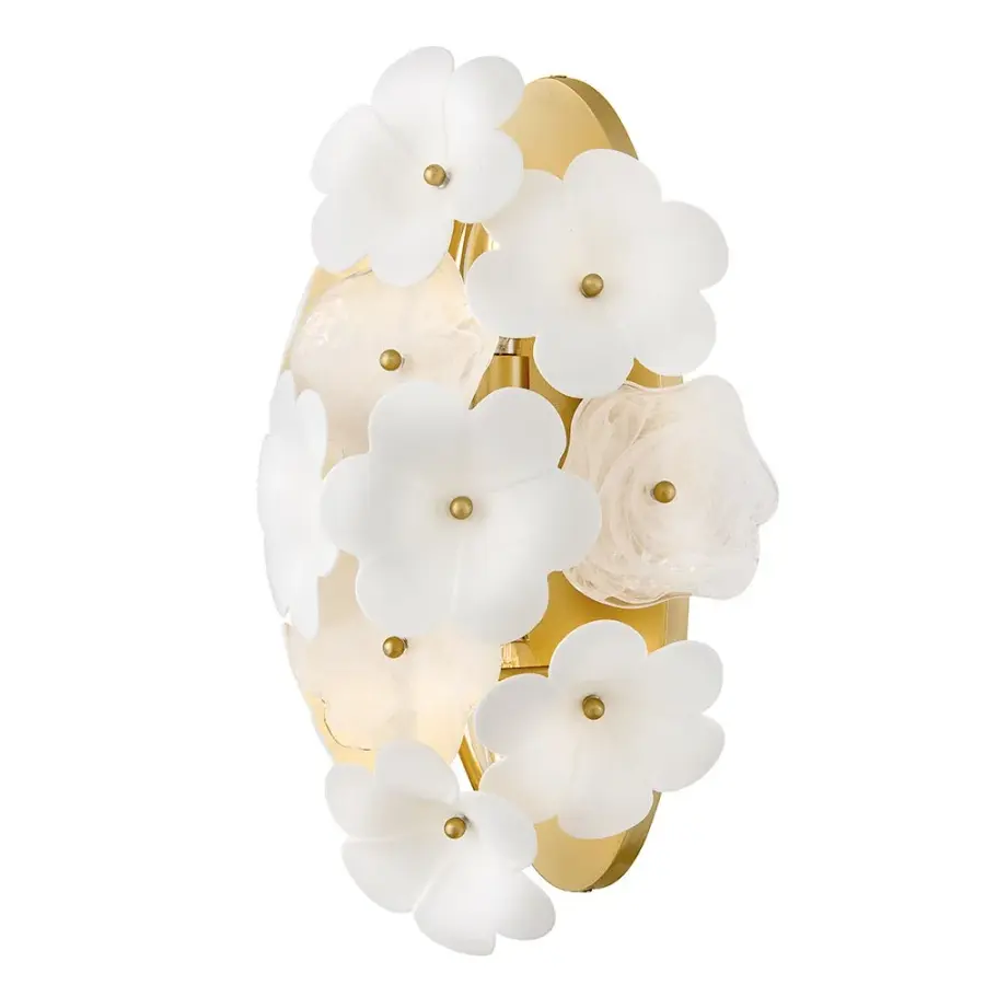 Marianne Medium Two Light Sconce in Deluxe Gold - Image 1