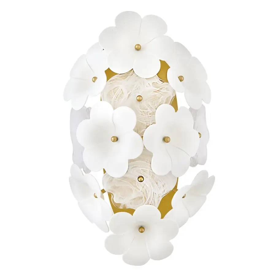Marianne Medium Two Light Sconce in Deluxe Gold - Image 3