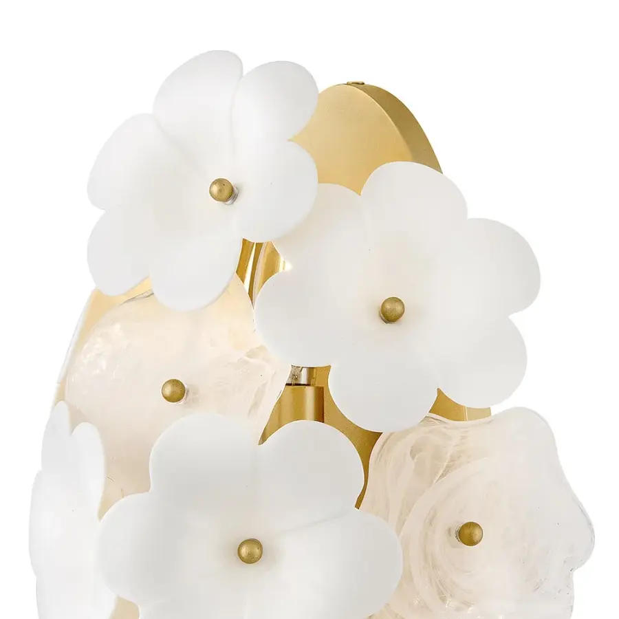 Marianne Medium Two Light Sconce in Deluxe Gold - Image 5