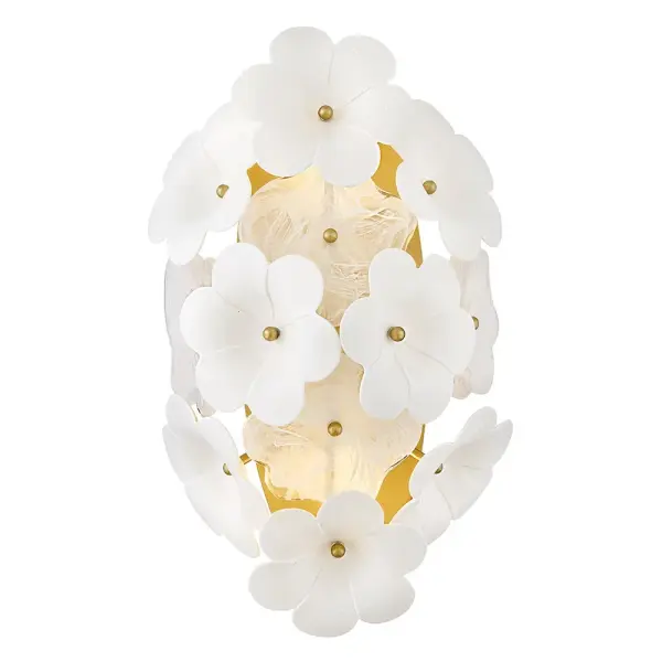 Marianne Medium Two Light Sconce in Deluxe Gold - Image 7