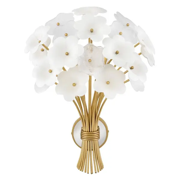 Marianne Large Two Light Sconce in Deluxe Gold - Image 3