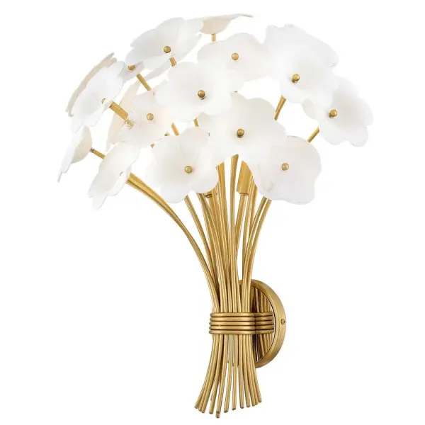 Marianne Large Two Light Sconce in Deluxe Gold - Image 8