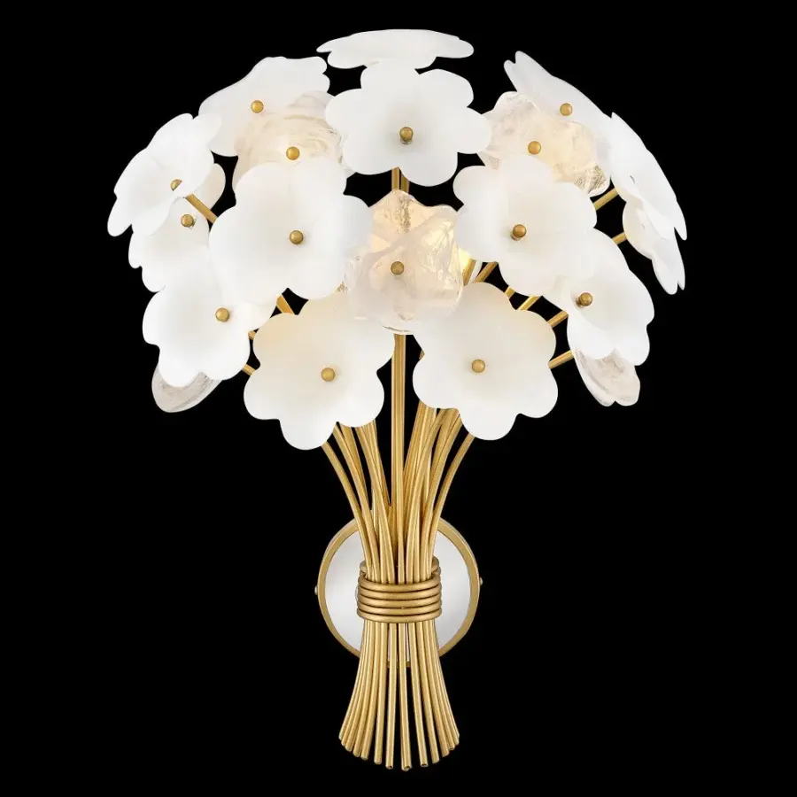 Marianne Large Two Light Sconce in Deluxe Gold - Image 10