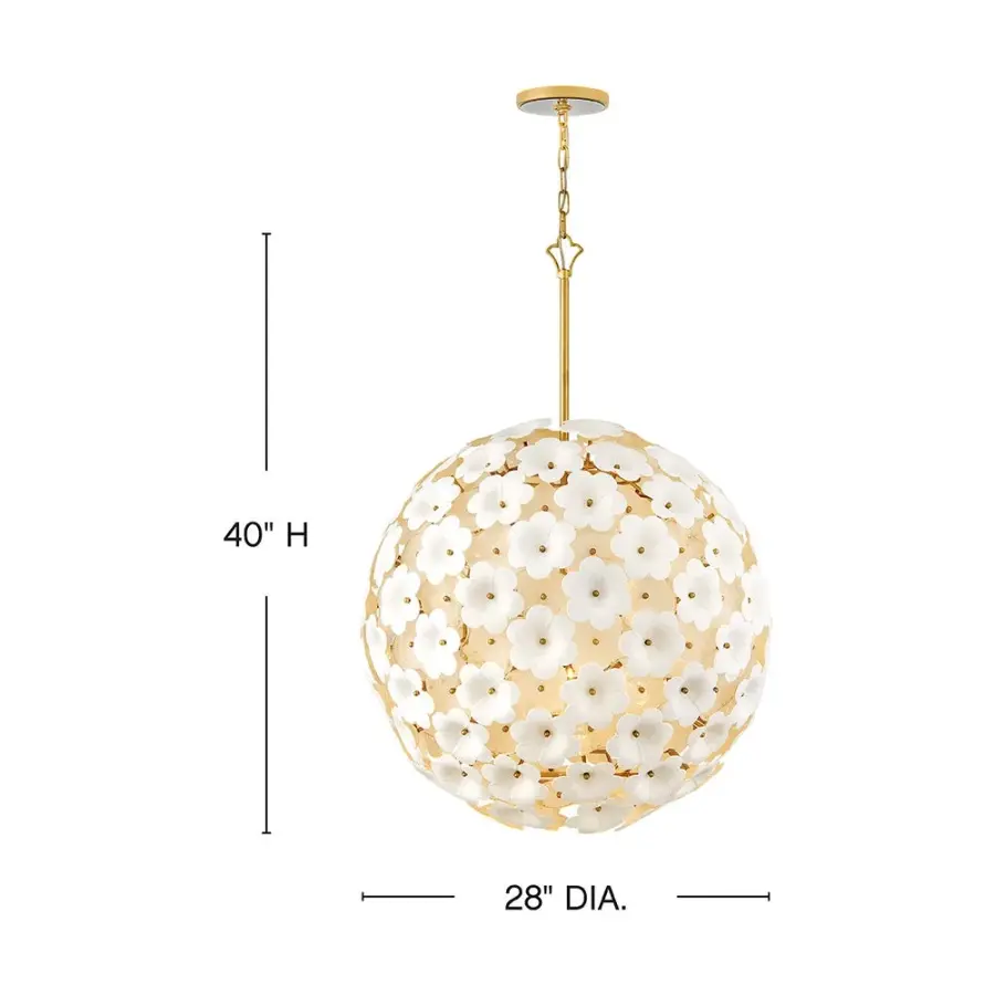 Marianne Medium Globe Chandelier - Image 2