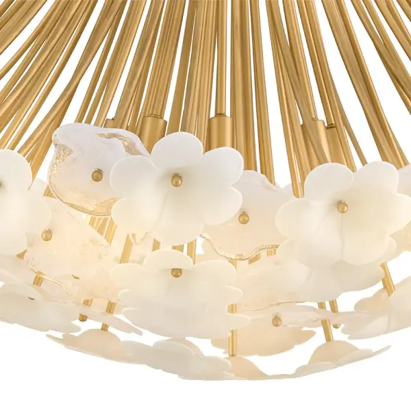 Marianne Large Chandelier in Deluxe Gold - Image 4