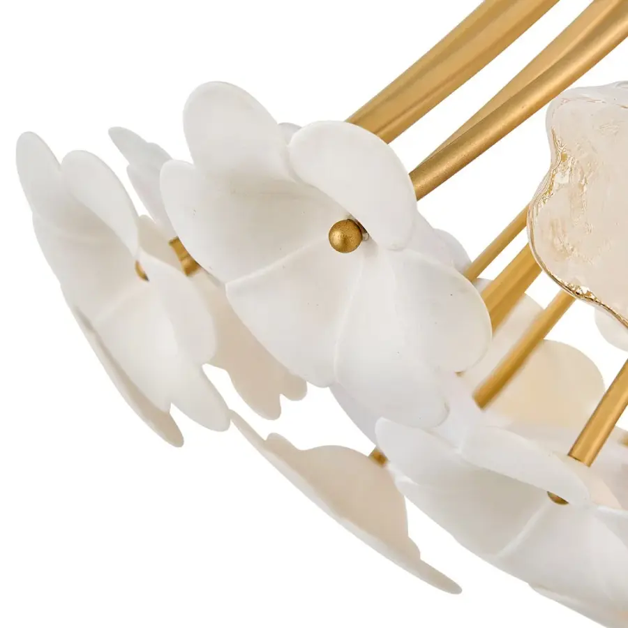Marianne Large Chandelier in Deluxe Gold - Image 5