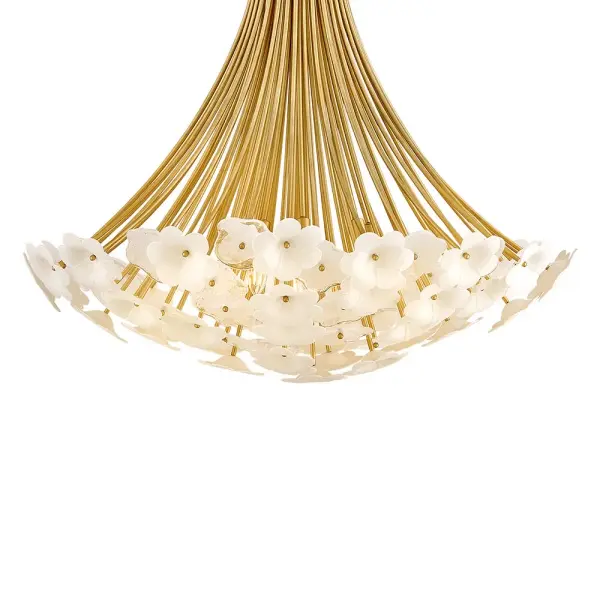 Marianne Large Chandelier in Deluxe Gold - Image 6