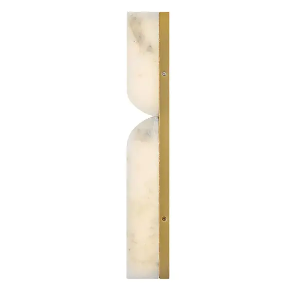 Alune Medium LED Sconce in Lacquered Brass - Image 5