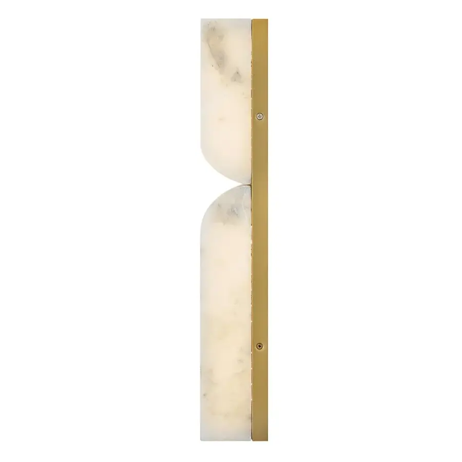 Alune Medium LED Sconce in Lacquered Brass - Image 5