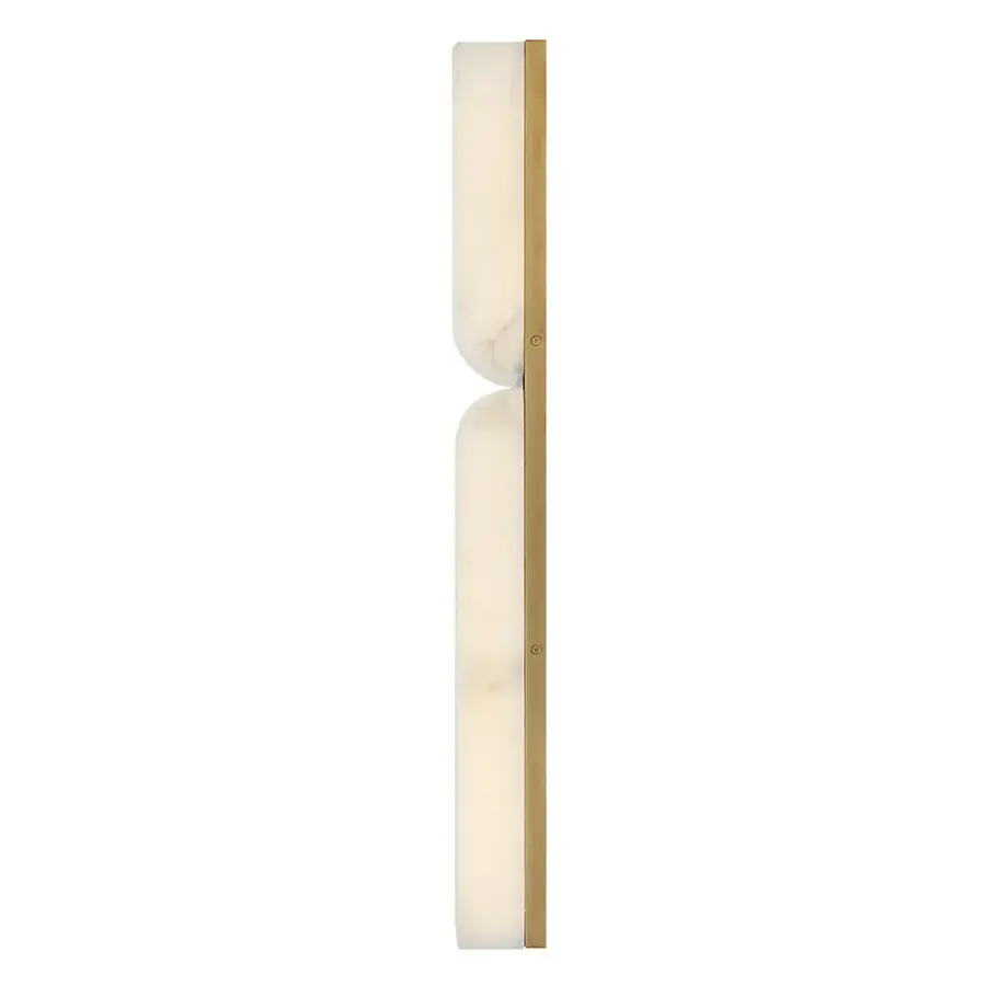 Alune Large LED Sconce in Lacquered Brass - Image 5