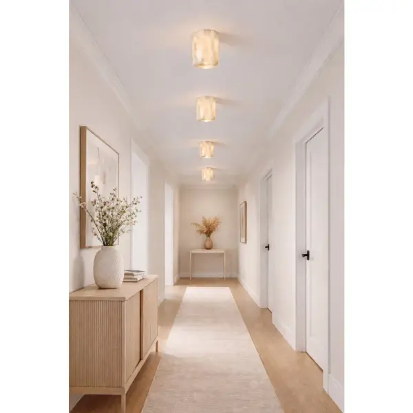 Miri Extra Small LED Flush Mount in Black - Image 7