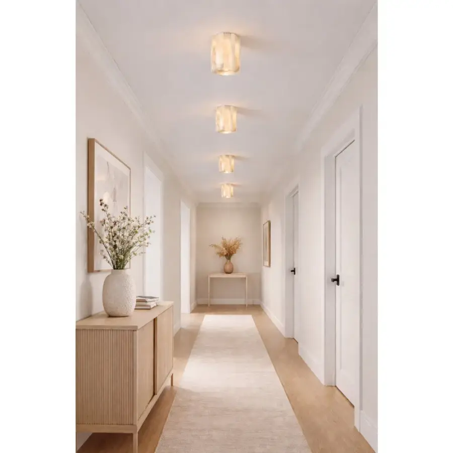 Miri Extra Small LED Flush Mount in Black - Image 7