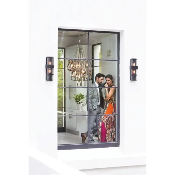 Dramatic Multi-Tier Statement Piece with Gleaming Polished Nickel Finish - Image 6