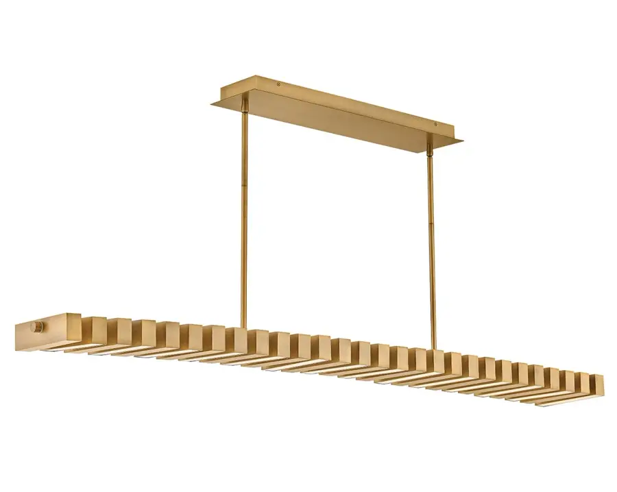 Stitch Large LED Linear Chandelier - Image 4