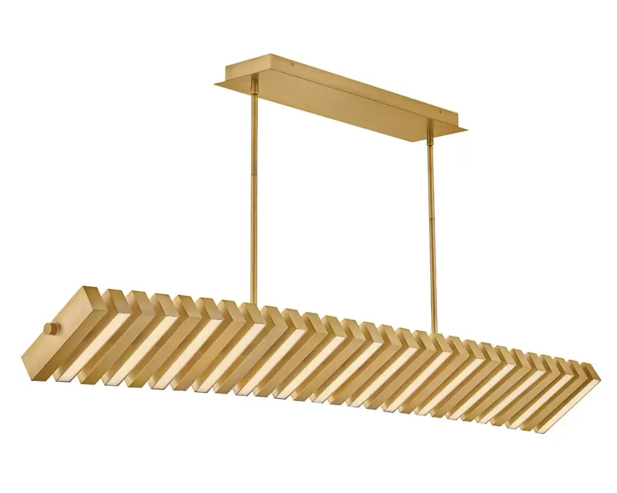 Stitch Large LED Linear Chandelier - Image 6