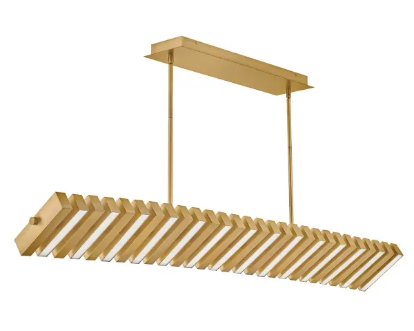 Stitch Large LED Linear Chandelier - Image 7
