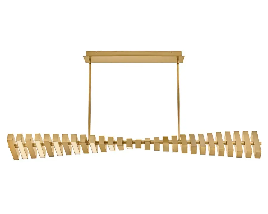 Stitch Large LED Linear Chandelier - Image 8