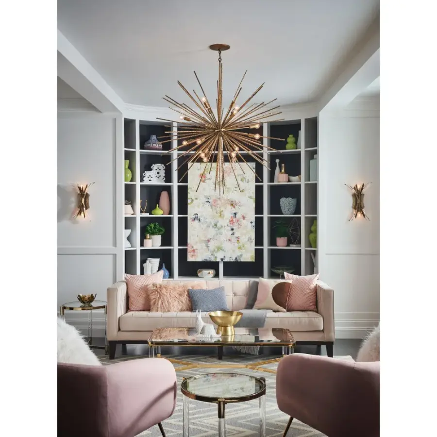 Tryst Large Orb Chandelier - Image 6